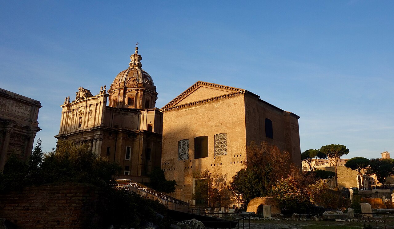 La Curia Iulia, sede del Senato romano