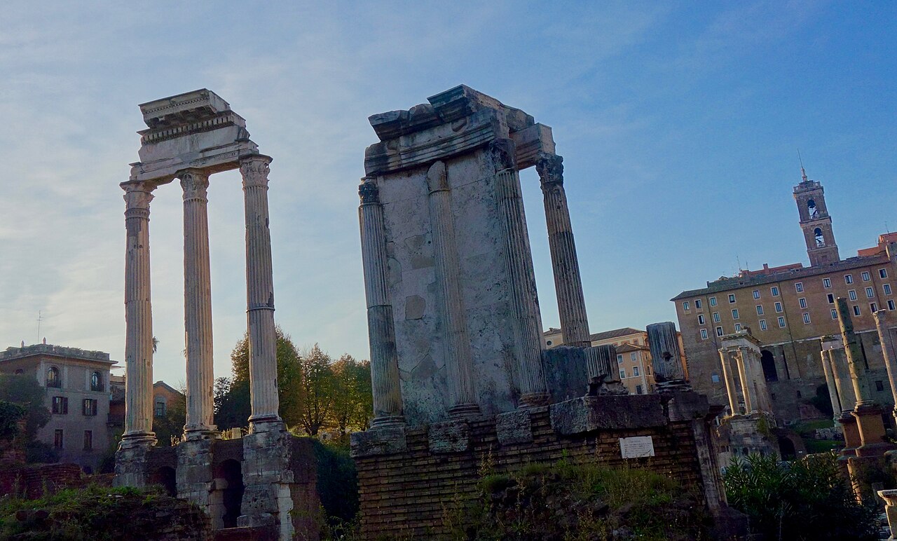 Il Tempio di Vesta nel Foro Romano